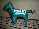 Victorias Victoria's Secret Pink Teal Blue Heart Dog