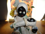 Wooden Dolls Black Mother Baby & Girl Handmade Creaciones KATY Puerto Plata DR