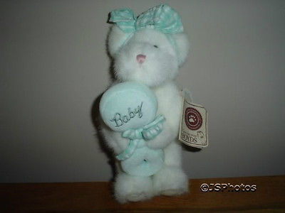 Boyds Baby Bear T J 'S Best Dressed Series Sweetpea Rare