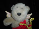 Starbucks 2001 Bearista Bear 13th Edition Cupid 10 Inch Valentines Day