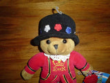 Keel Toys Bears of the United Kingdom Beefeater WTags