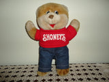 Vintage 1986 SHONEYS SHONEY BEAR Authentic Original