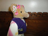 Pickford Brass Button 1960's IVY Flower Child Bear