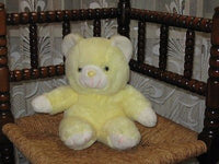Vintage Dutch Holland Soft Yellow Teddy Bear 9 Inch No Tags