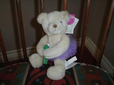 Russ Berrie Little Tutu Bear Ballet Hugs 3324 Wtags
