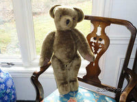 Uk Britain Canterbury Bear 1984 Vintage Brown Mohair 2 Feet 24 Inch Rare