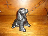 OOAK Chateau Leather COCKER SPANIEL CANADA Artist
