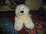 Eddie Bauer 1998 Exclusive Laying Polar Bear Thick Woolen Plush