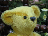 Deans Rag Book UK Yellow Mohair Golden Dawn Teddy Bear Fully Jointed 2000 Ltd Ed.