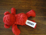 Hershey Kiss Red Plush Little TEDDY BEAR 1990s