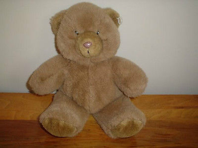 Ganz Brown Bear Plush Vintage 1987 Heritage Collection 12 Inch