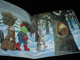 Muppets Kermit Frog Christmas Snowy Forest Lift Flap Book In Memory Jim Henson
