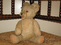 Antique Fechter Austrian 1940s Gold Mohair Old Bear 12 Inch Rare