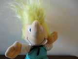 PEYO 1983 PEEWEE Peewit Pirlouit DOLL Friend of Smurfs RARE Shredded Clippings