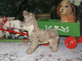 Antique Schuco Disney 1950 Lady and The Tramp Mohair Dogs