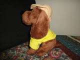 Basset Hound Plush Singing " Oh Susanna " Country Dog Pet Qwerks Inc