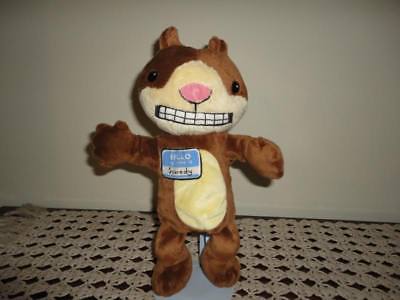 My Name is SCAREDY Squirrel Velvet Plush Puppet