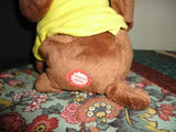 Basset Hound Plush Singing " Oh Susanna " Country Dog Pet Qwerks Inc