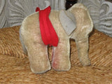 Hermann Germany Old Antique Mohair Elephant 13 CM NO ID