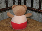 Dutch Baby Safe Teddy BEAR Sitting plush with Rattle 20 CM