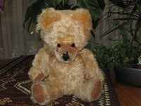 Antique Fechter Austria Bear Rare Blonde Mohair 13 Inch