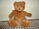 Gund TENDER TEDDY Bronze Plush Bear 15 inch 6415 Handmade 2001