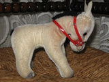 Old Grisly Germany 1950s Mohair Horse 14 CM