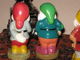 Vintage EURO Snow White Money Bank & 7 Squeaking Dwarfs