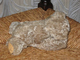 Steiff Floppy Zotty 17 CM 5500/17 1968-69 Mohair Button Tag