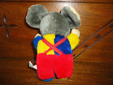Vintage Warsaw Poland Stuffed Mouse Zabawka Dzieci Powyzej Above Kids Toy