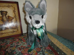 Wolf Plush Toy Williams Lake Credit Union British Columbia Canada Collectible