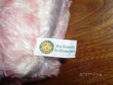 Effanbee Doll Co Pink Purple Mohair Jester Jointed Bear Essentials KEEBLER