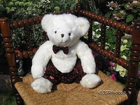 Be My Bear UK White Teddy Bear