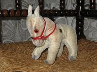 Old Grisly Germany 1950s Mohair Horse 14 CM