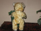Antique 1930s Dutch Arthur Van Gelden Jointed Teddy Bear Blonde Mohair 30cm
