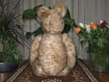 Antique Old Hermann Germany Bear 22 Inch Brown Mohair