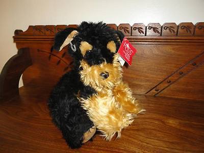 Russ Berrie DEWIE Terrier Dog Retired CUTE