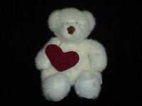 Russ Berrie Bear Hugs Bear 10 inch 7092 With Heart