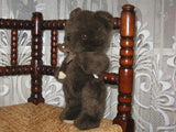 Gebro Dronten Holland Jointed Chocolate Brown Teddy Bear