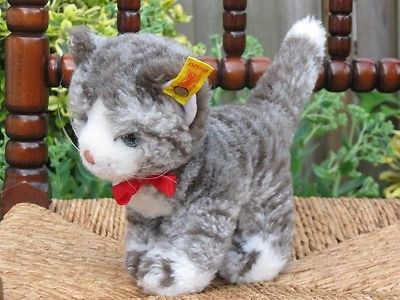 Steiff Sissi Cat 2726/17 Knitted fur 1979 - 1990 | Jadees Antique