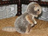 Old 1960s Hermann Marmot Murmeltier Mohair Rare Swivel Head