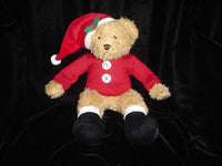 Russ Berrie Sammy Santa Christmas Bear 11 Inch F661351