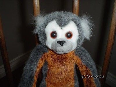 Russ Berrie Gaspard Monkey Plush 21073 Handmade 11 Inch