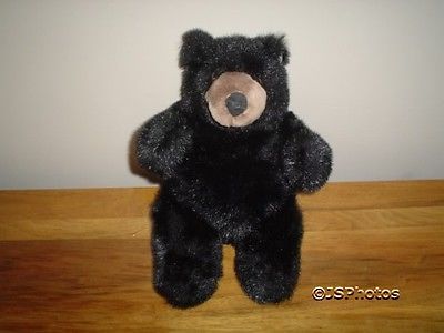 Ganz Black Bear Soft Plush CH1374  12 Inch 1996 Retired