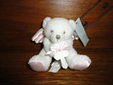 Amscan UK Miniature Angel Bear FAITH with Porcelain Cross Satin Wings All Tags