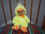 Russ Webster Bear In Duck Costume 10 Inch 27721