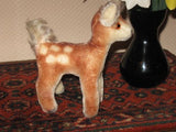 Antique Hermann Germany Standing Mohair Fawn