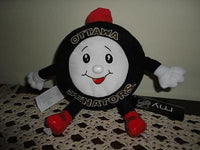 NHL Hockey OTTAWA SENATORS Puck on Skates Stuffed Toy