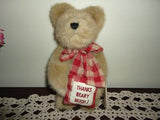 Boyds Bears TJ's Best Dressed MERCI BEARCOO Bear