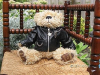 Born To Ride Ride To Live UK Motorcycle Bear